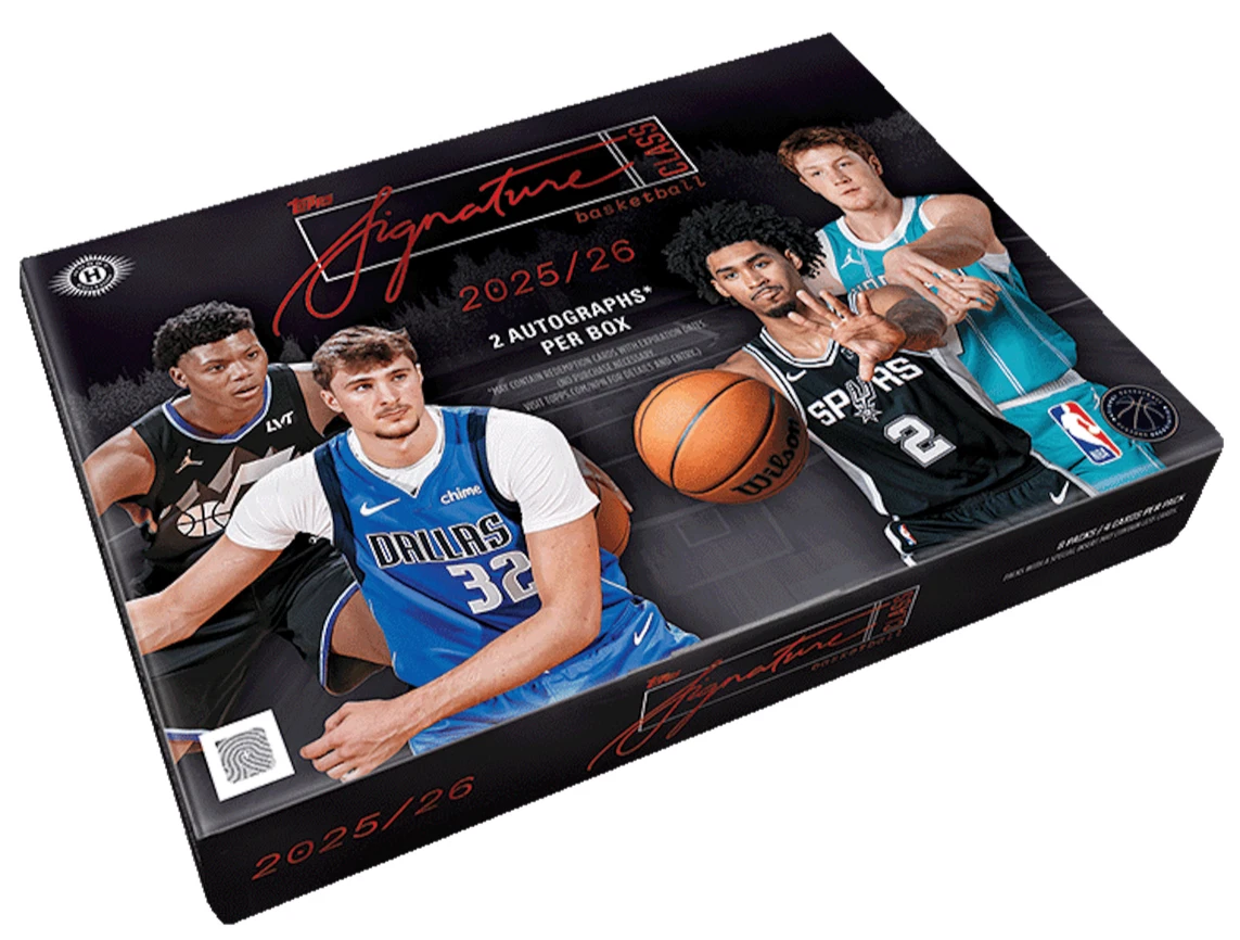 2025-26 TOPPS SIGNATURE CLASS HOBBY BOX