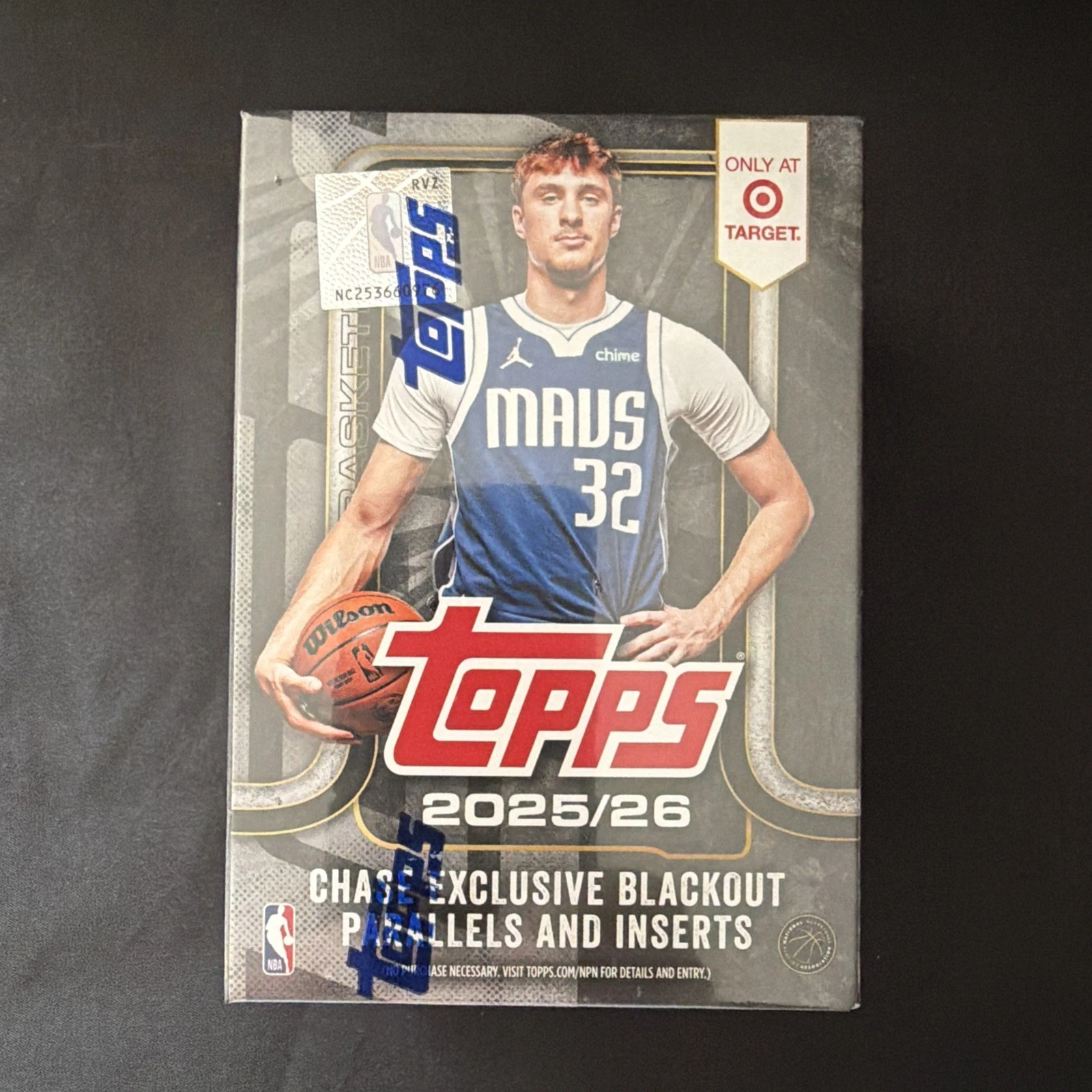 2025-26 Topps Basketball Target Black Friday Sealed Blaster Box